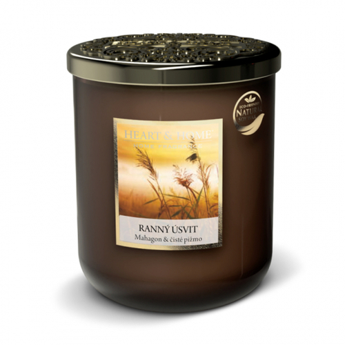 Veľká sviečka Heart & Home Ranný úsvit, 320g