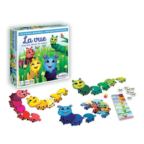 Kniha SentoSphére Zmyslová montesori hra- ZRAK