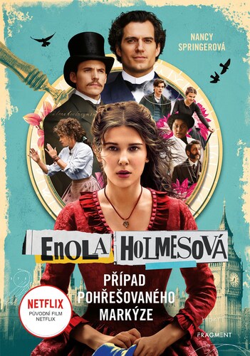 Kniha Enola Holmesová – Případ pohřešovaného markýze - Nancy Springer