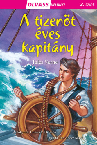 Kniha Olvass velünk! (3) - A tizenöt éves kapitány - Jules Verne