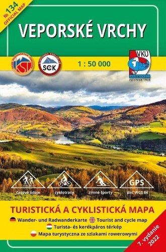 Veporské vrchy TM 134 - 1:50 000, 7. vydanie - Kolektív autorov