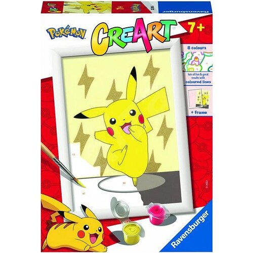 Kniha Ravensburger CreArt Pokémon Pikachu Ravensburger