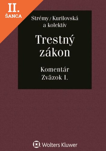 Lacná kniha Trestný zákon - Komentár (Zväzok I.)