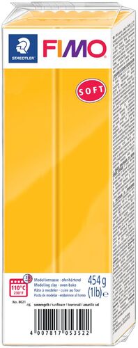 Modelovacia hmota FIMO Soft Žltá 454 g