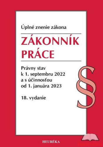 Zákonník práce Úzz, 18. vydanie 2022
