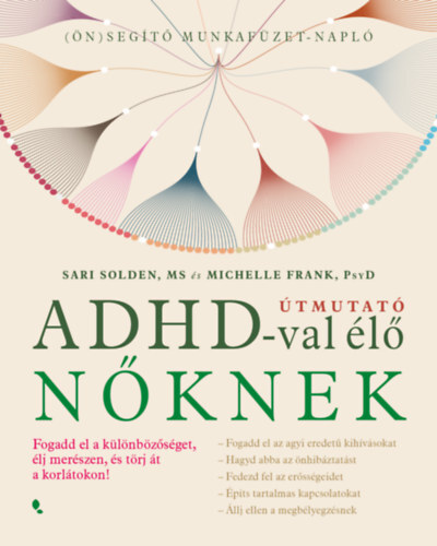 Kniha Útmutató ADHD-val élő nőknek - Fogadd el a különbözőséget, élj merészen, és törj át a korlátokon! - Sari Solden,Michelle Frank