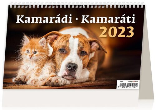 Kamarádi/Kamaráti 2023 - stolný kalendár