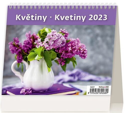 MiniMax Kvety/Kvety 2023 - stolný kalendár