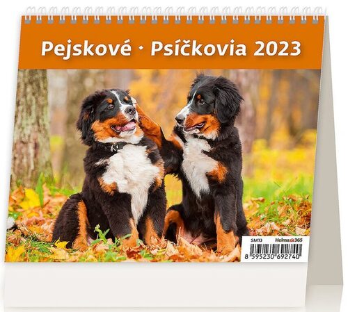 MiniMax Psíci/Psíčkovia 2023 - stolný kalendár