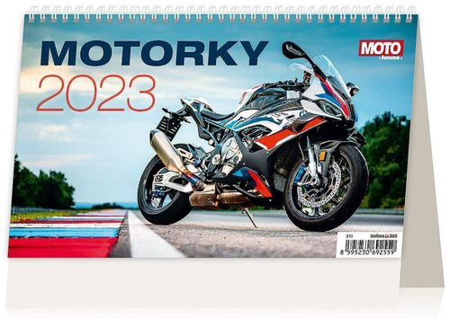 Motorky ČR/SR 2023 - stolný kalendár