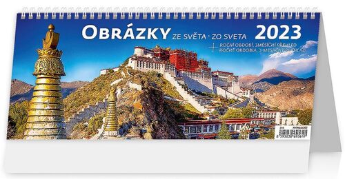 Obrázky zo sveta/Obrázky zo sveta 2023 - stolný kalendár