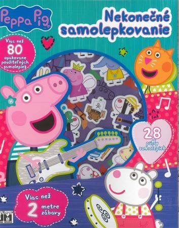 Nekonečné samolepkovanie/ Peppa kúpite na Panta Rhei