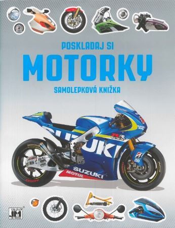Kniha Poskladaj si/ Motorky