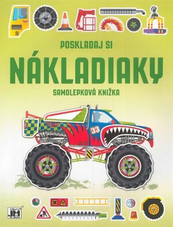 Kniha Poskladaj si/ Nákladiaky