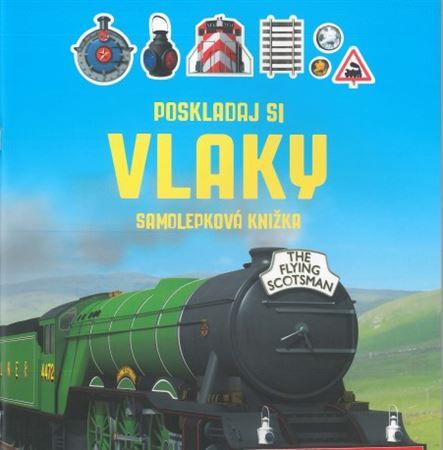 Kniha Poskladaj si/ Vlaky