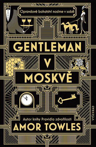 Kniha Gentleman v Moskvě
