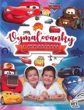 Kniha Vymaľovanky s tetovačkami/ Cars
