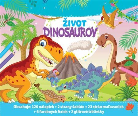 Kniha Život dinosaurov
