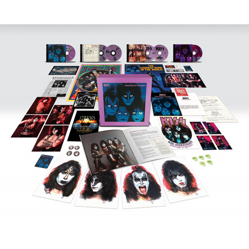 Kniha Kiss - Creatures Of The Night (40th Anniversary Deluxe Box Set Edition) 5CD+BD
