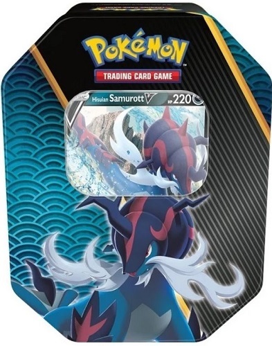 Pokémon Divergent Powers Tin - HISUIAN SAMUROTT V