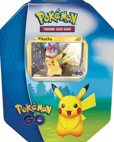 Pokémon GO Tin Pikachu + Pikachu