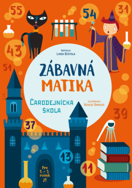 Kniha Zábavná matika - Čarodejnícka škola
