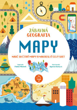 Kniha Zábavná geografia: Mapy