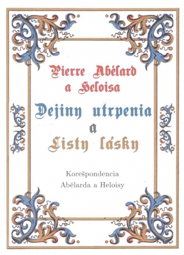 Kniha Dejiny utrpenia a listy lásky