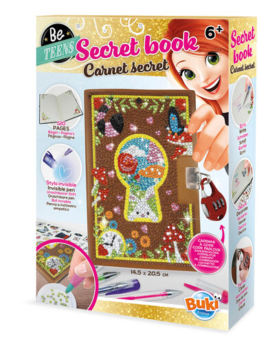 Buki Secret Book Tajomný zápisník na zámok