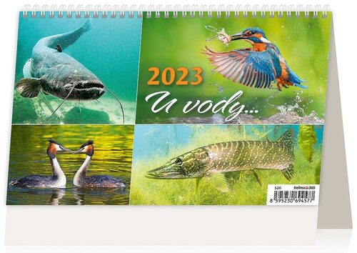 U vody… ČR/SR 2023 - stolní kalendář