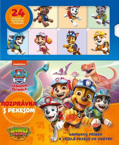 Kniha Labková patrola - Rozprávka s pexesom