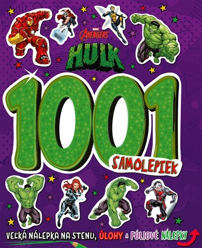 Marvel Avengers: Hulk - 1001 samolepiek - Kolektív autorov,Mária Koscelníková