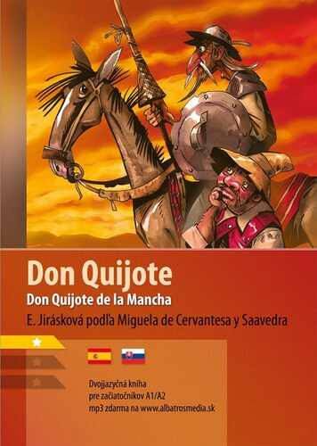 Kniha Don Quijote A1/A2 (ŠJ-SJ)