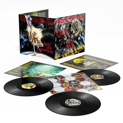 Kniha Iron Maiden - The Number Of The Beast + Beast Over Hammersmith 3LP