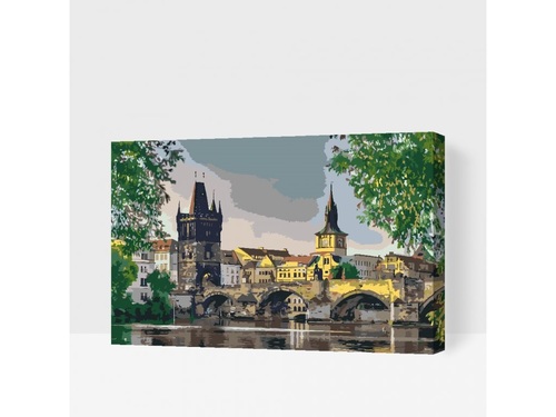 Maľovanie podľa čísiel Karlov most (40x60cm)