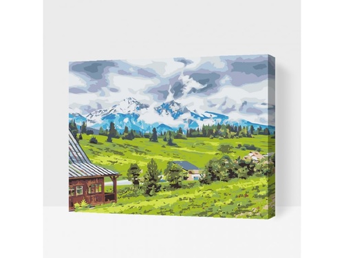 Maľovanie podľa čísiel Vysoké Tatry (40x50cm)