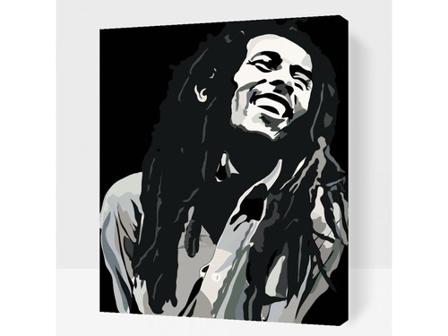 Maľovanie podľa čísiel Bob Marley (40x50cm)