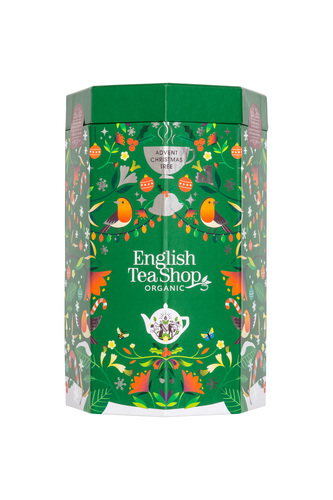 English Tea Shop Bio Čajový adventný kalendár Stromček, 25 pyramíd