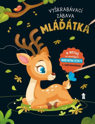 Kniha Vyškrabávací zábava: Mláďátka