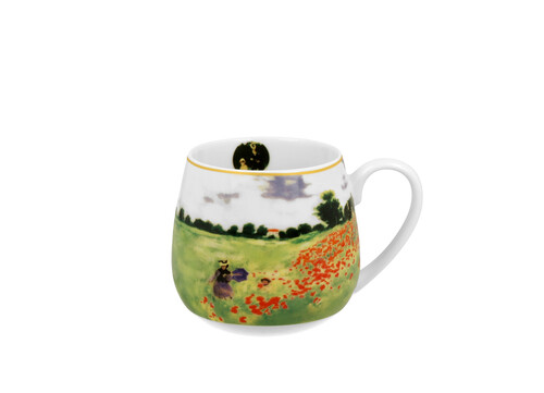 Porcelánový sudový hrnček Claude Monet - Poppy Field 430 ml