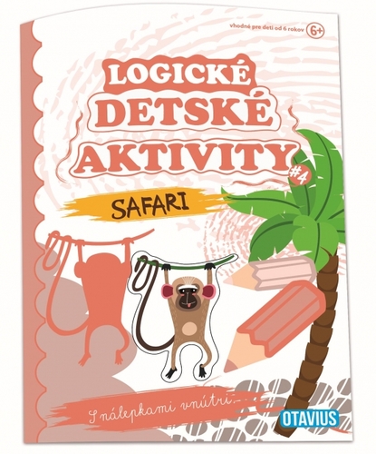 Kniha Logické detské aktivity 4 - Safari