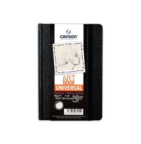 CANSON Art Book UNIVERSAL 96g , 112 listov, 10,2x15,2cm, knižná väzba