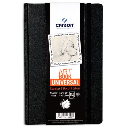 CANSON Art Book UNIVERSAL 96g, 112 listov, 14x21,6cm, knižná väzba