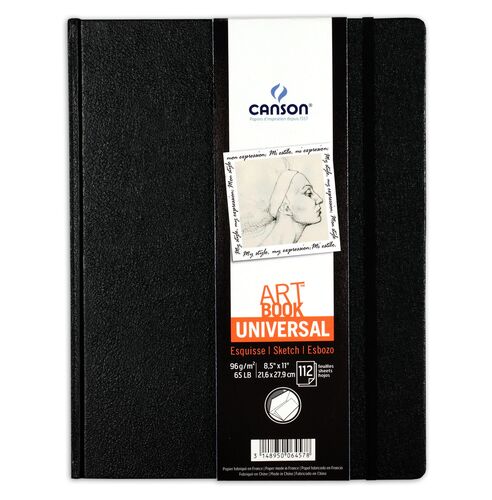 Canson CANSON Art Book UNIVERSAL 96g , 112 listov, 21,6x27,9cm, knižná väzba
