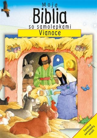 Moja Biblia so samolepkami Vianoce - Wrightová Sally Ann