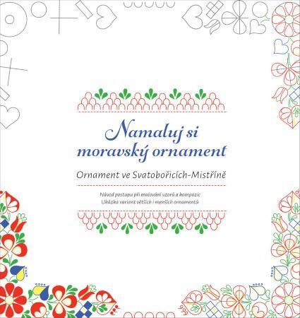 Kniha Namaluj si moravský ornament