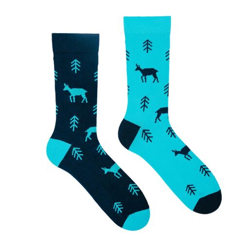 Unisex ponožky Kamzík HestySocks (veľkosť: 39-42)