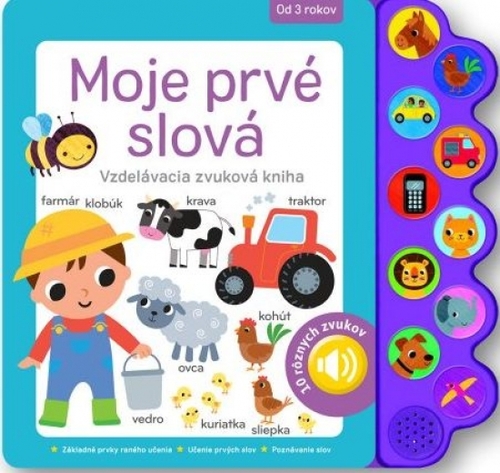 Kniha Moje prvé slová - modrá