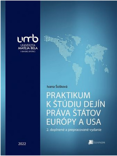 Kniha Praktikum k štúdiu dejín práva štátov Európy a USA
