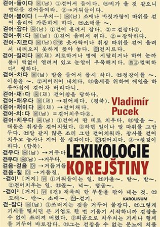Kniha Lexikologie korejštiny - Vladimír Pucek